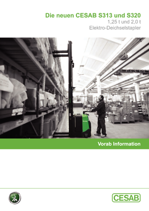 Stackere (transpaleți) mobile Cesab S 320 L