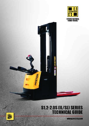 Stackere (transpaleți) mobile Hyster S1.4S