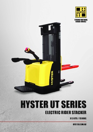 Stackere (transpaleți) mobile Hyster S1.5UTS