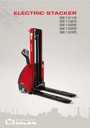 Stackere (transpaleți) mobile Climax SE 1235