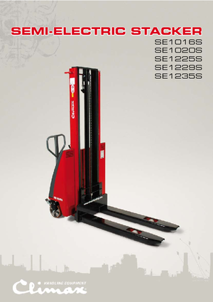 Stackere (transpaleți) mobile Climax SE 1235 S