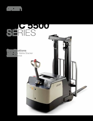 Stackere (transpaleți) mobile Crown SHC 5540-30 TL