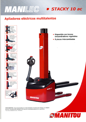 Stackere (transpaleți) mobile Manitou Stacky FR-D 28