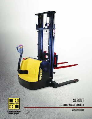 Stackere (transpaleți) mobile Hyster SL30UT