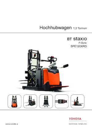 Stackere (transpaleți) mobile BT SPE 120 XRD