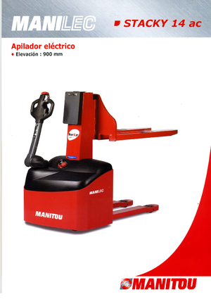 Stackere (transpaleți) mobile Manitou Stacky 14 ac