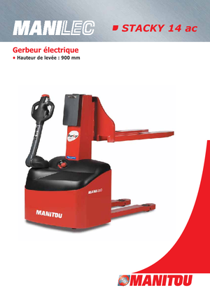 Stackere (transpaleți) mobile Manitou Stacky 14 ac