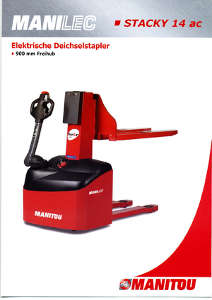 Stackere (transpaleți) mobile Manitou Stacky 14 ac