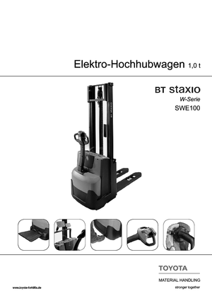 Stackere (transpaleți) mobile BT SWE 100