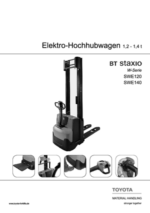 Stackere (transpaleți) mobile BT SWE 120