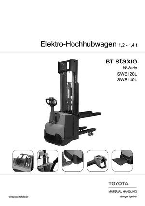 Stackere (transpaleți) mobile BT SWE 120 L