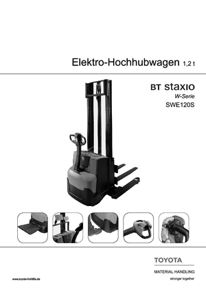 Stackere (transpaleți) mobile BT SWE 120 S