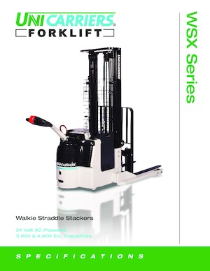 Stackere (transpaleți) mobile UniCarriers WSX30