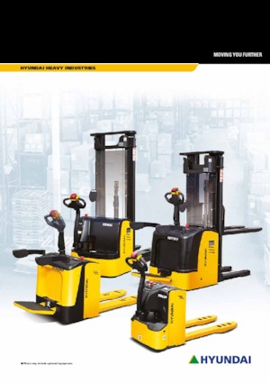 Transpalete cu operator pedestru Hyundai 15 EP