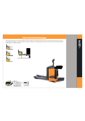 Transpalete cu operator pedestru OMG 320 P 4