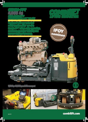 Transpalete cu operator pedestru Combi-Lift Combi PPT 8000