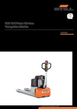 Transpalete cu operator pedestru Still ECU 15 C