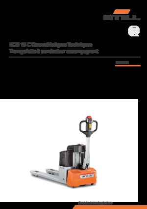 Transpalete cu operator pedestru Still ECU 15 C