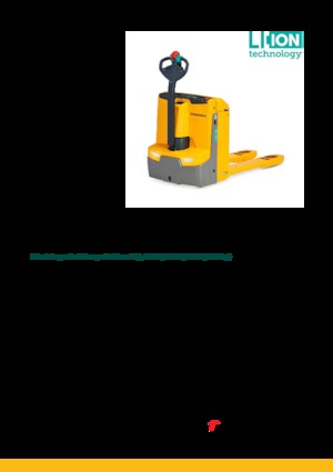 Transpalete cu operator pedestru Jungheinrich EJE 114