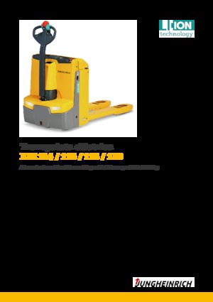 Transpalete cu operator pedestru Jungheinrich EJE 114