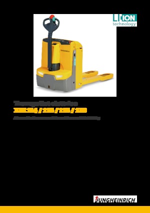 Transpalete cu operator pedestru Jungheinrich EJE 114