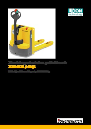 Transpalete cu operator pedestru Jungheinrich EJE 114i