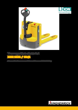 Transpalete cu operator pedestru Jungheinrich EJE 114i