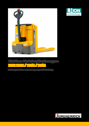 Transpalete cu operator pedestru Jungheinrich EJE 118i