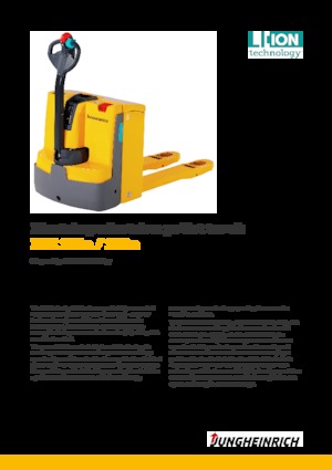 Transpalete cu operator pedestru Jungheinrich EJE 120n