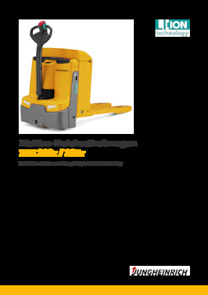 Transpalete cu operator pedestru Jungheinrich EJE 220r