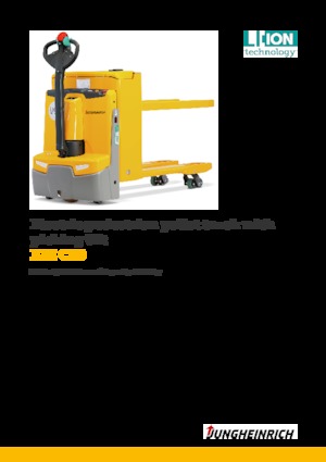 Transpalete cu operator pedestru Jungheinrich EJE C20