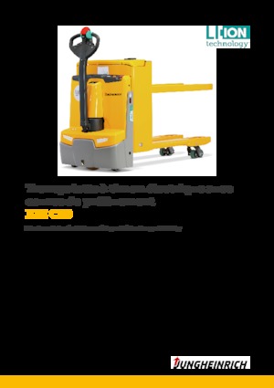 Transpalete cu operator pedestru Jungheinrich EJE C20