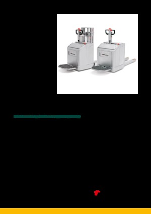 Transpalete cu operator pedestru Jungheinrich EJE i25