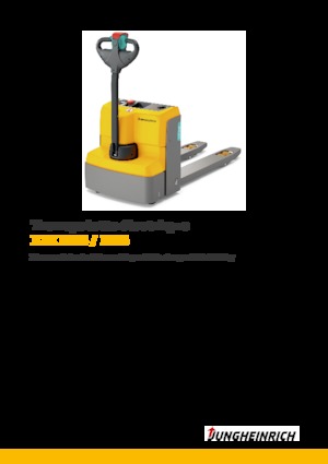 Transpalete cu operator pedestru Jungheinrich EJE M15