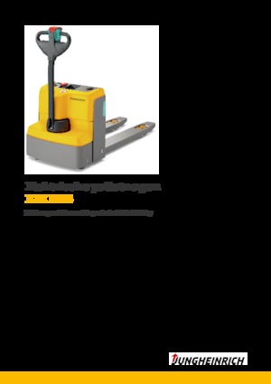 Transpalete cu operator pedestru Jungheinrich EJE M15