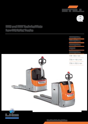 Transpalete cu operator pedestru Still EXH 14