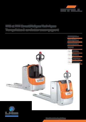 Transpalete cu operator pedestru Still EXU 22