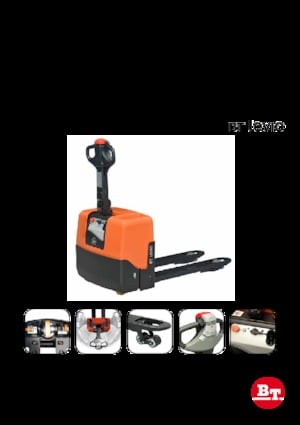 Transpalete cu operator pedestru BT LWE 130