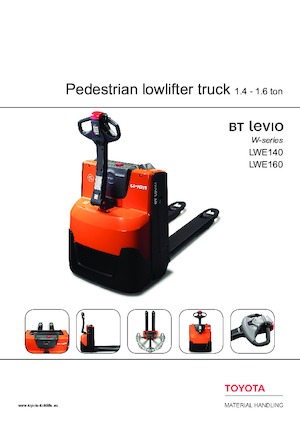 Transpalete cu operator pedestru Toyota LWE160