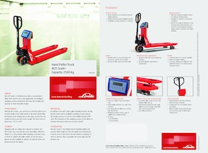 Transpalete cu operator pedestru Linde M25 Scale+ 