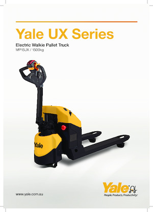 Transpalete cu operator pedestru Yale MP15UX