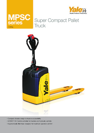 Transpalete cu operator pedestru Yale MPSC12