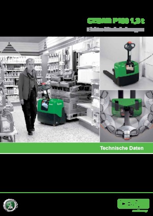 Transpalete cu operator pedestru Cesab P 113
