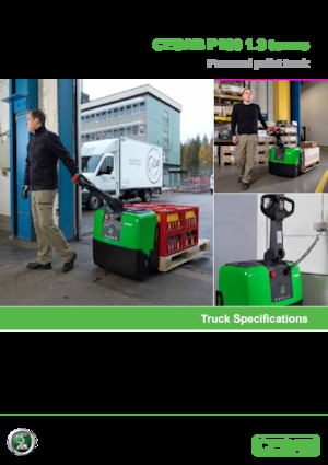 Transpalete cu operator pedestru Cesab P 113