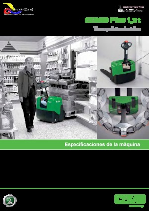 Transpalete cu operator pedestru Cesab P 113