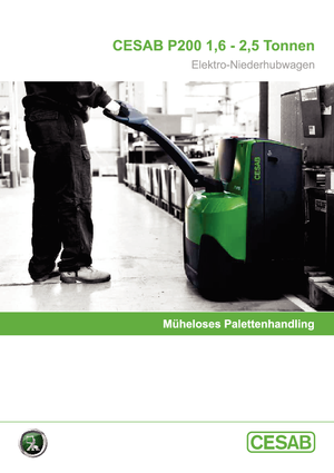 Transpalete cu operator pedestru Cesab P 216