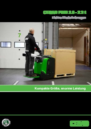 Transpalete cu operator pedestru Cesab P 322