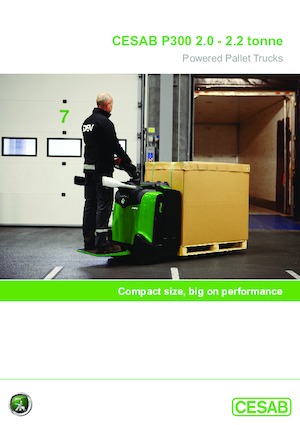 Transpalete cu operator pedestru Cesab P 322