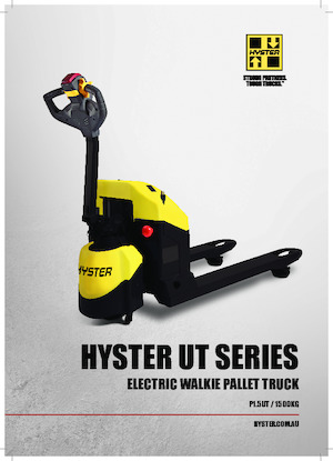 Transpalete cu operator pedestru Hyster P1.5UT