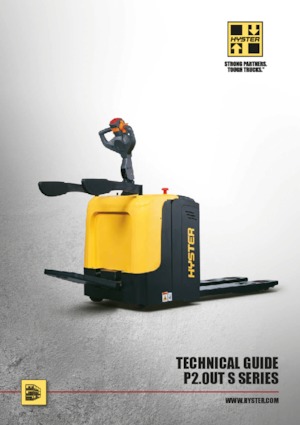 Transpalete cu operator pedestru Hyster P2.0